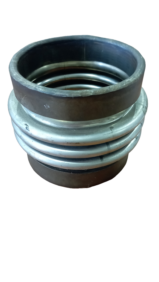 Compensatori di scarico, tronchetto di scarica a 3 spirali in acciaio inox