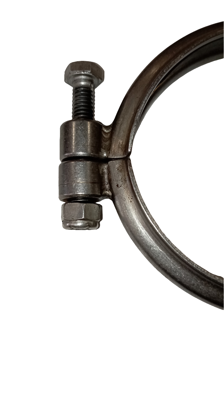 Collare in 2 metà in acciaio