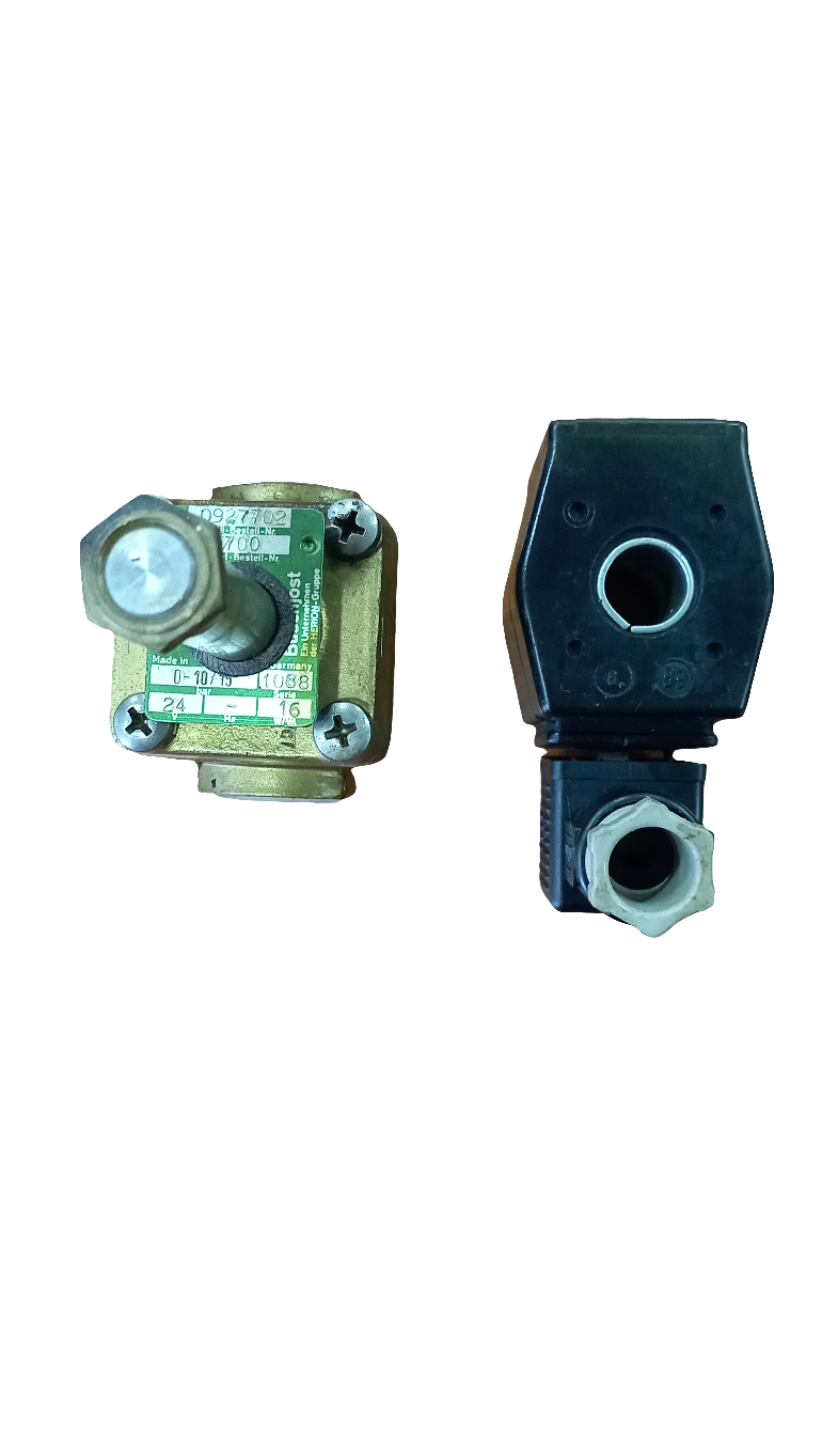Elettrovalvola Buschjost con bobina nuova 10 bar max, 2 porte, 24 V