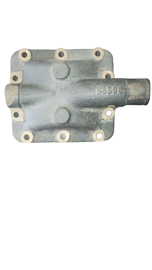 Coperchio refrigerante acqua in bronzo per motori Isotta Fraschini serie ID32