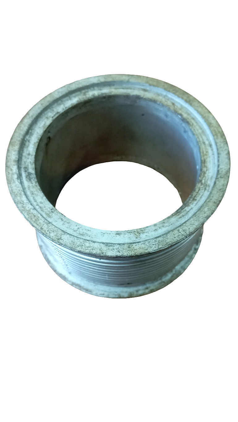 Compensatore di scarico, tronchetto di scarico in acciaio inox a 12 spire