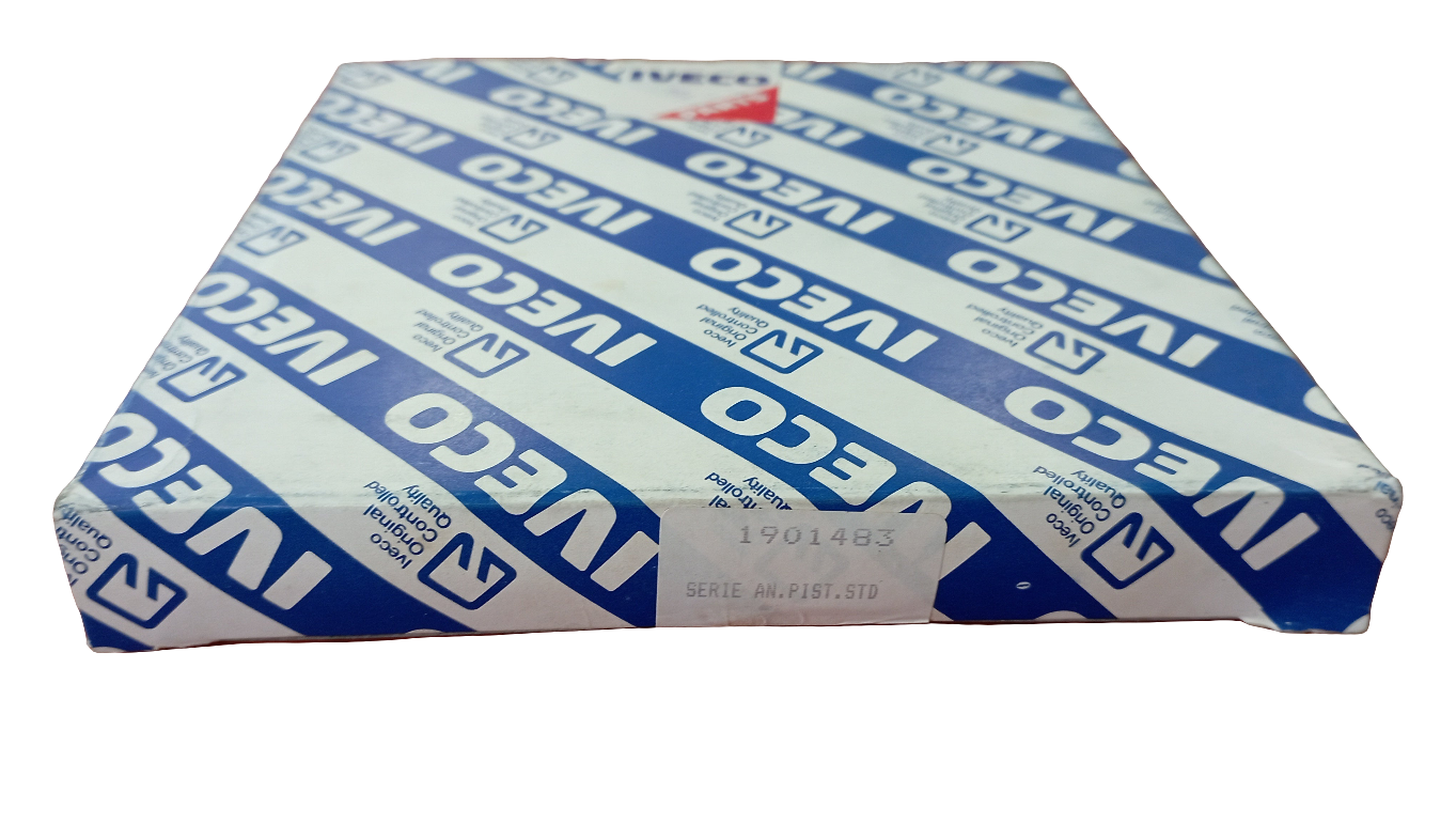 Kit fasce elastiche (Segmenti  - serie anelli pistone standard) 145x4x3x6 Fiat Iveco  4678572, 4691199, 4762583, 1901483, 1908719, 1901793, 1901990