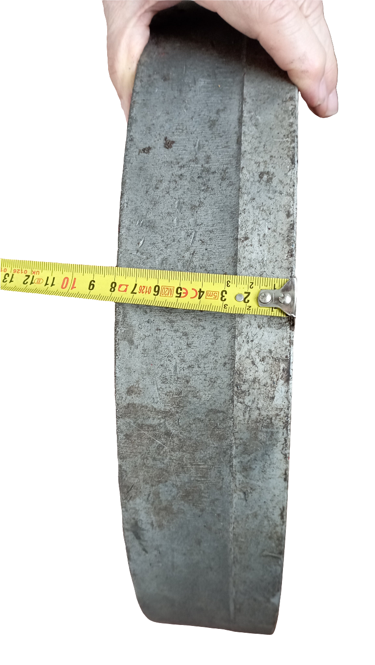 Flangia accoppiamento giunto fra invertitore e motore