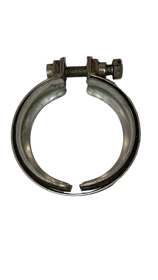 Collare in 2 metà in acciaio inox