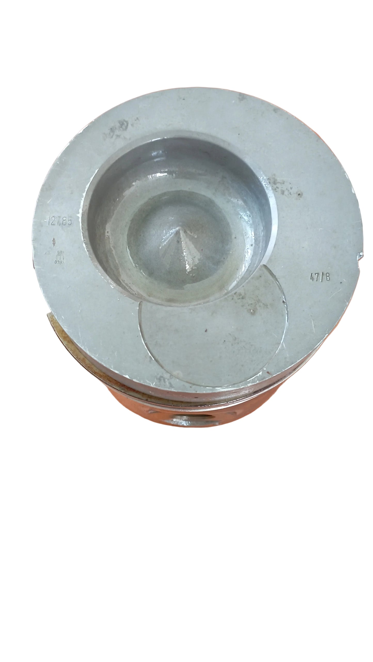 Pistone a 3 fascie motori Isotta Fraschini serie ID32 con 1 scarico valvola