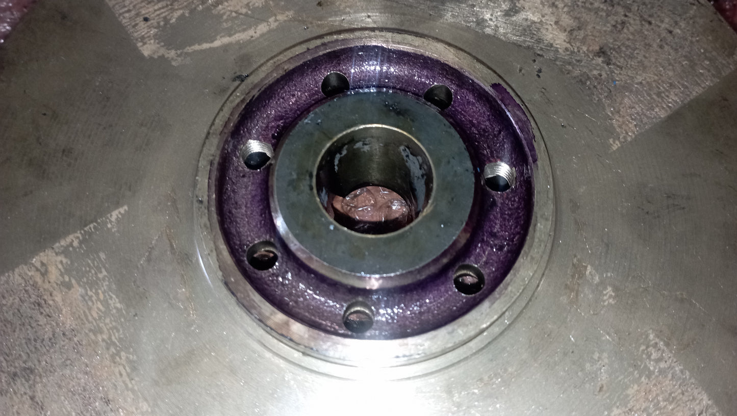 Girante in ghisa e acciaio per pompa acqua motori MWM, DEUTZ 3