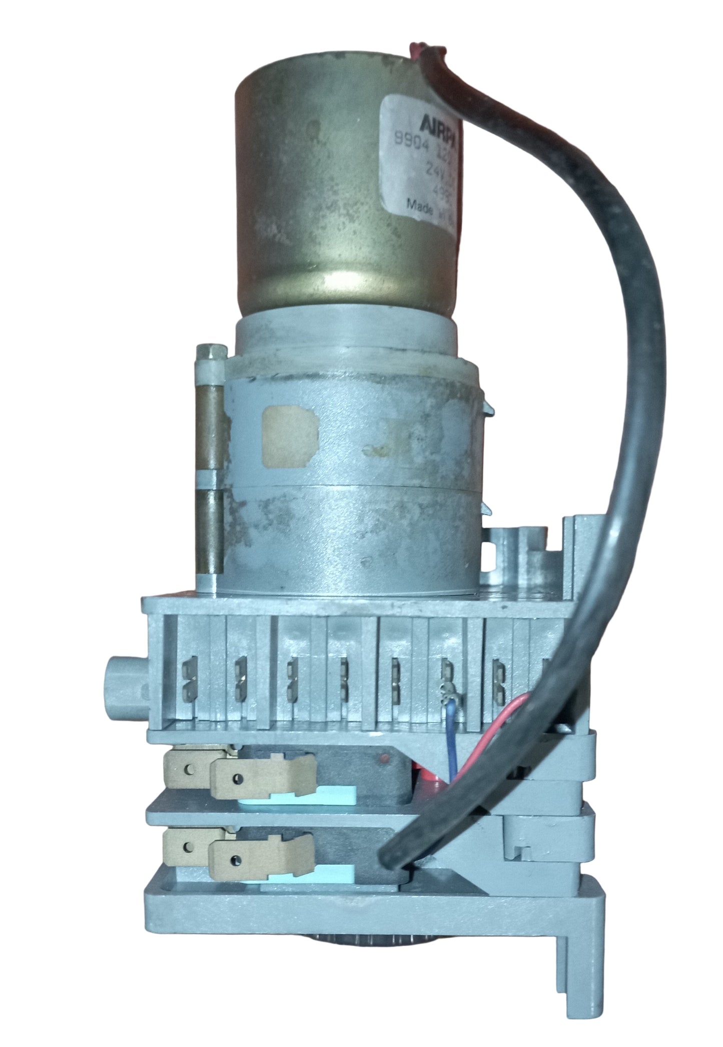 Motoriduttore interruttore automatico magneto-idraulico prodotto da AIRPAX tipo 9904-120-16206 24V DC 4890