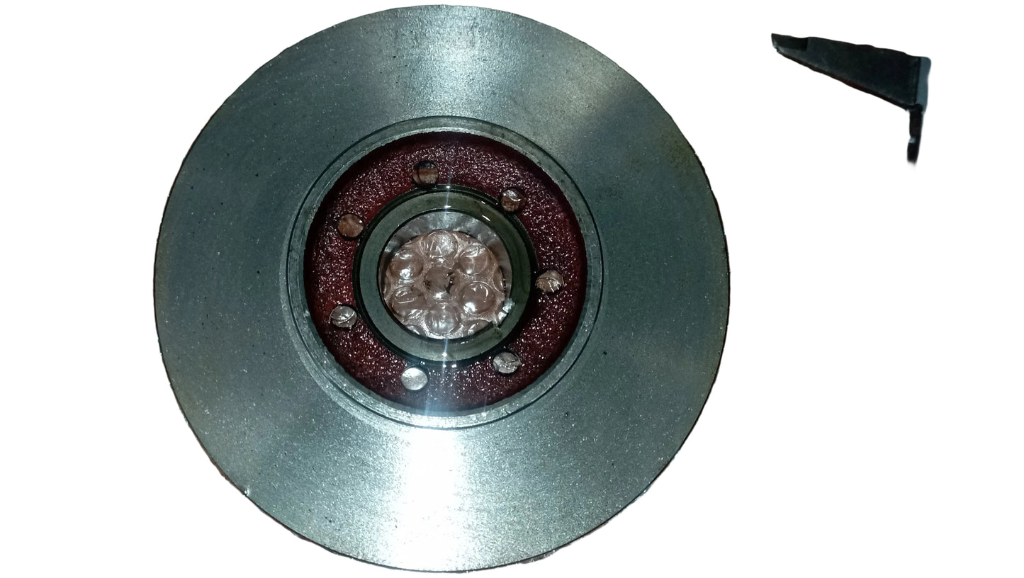 Girante in ghisa e acciaio per pompa acqua motori MWM, DEUTZ 2