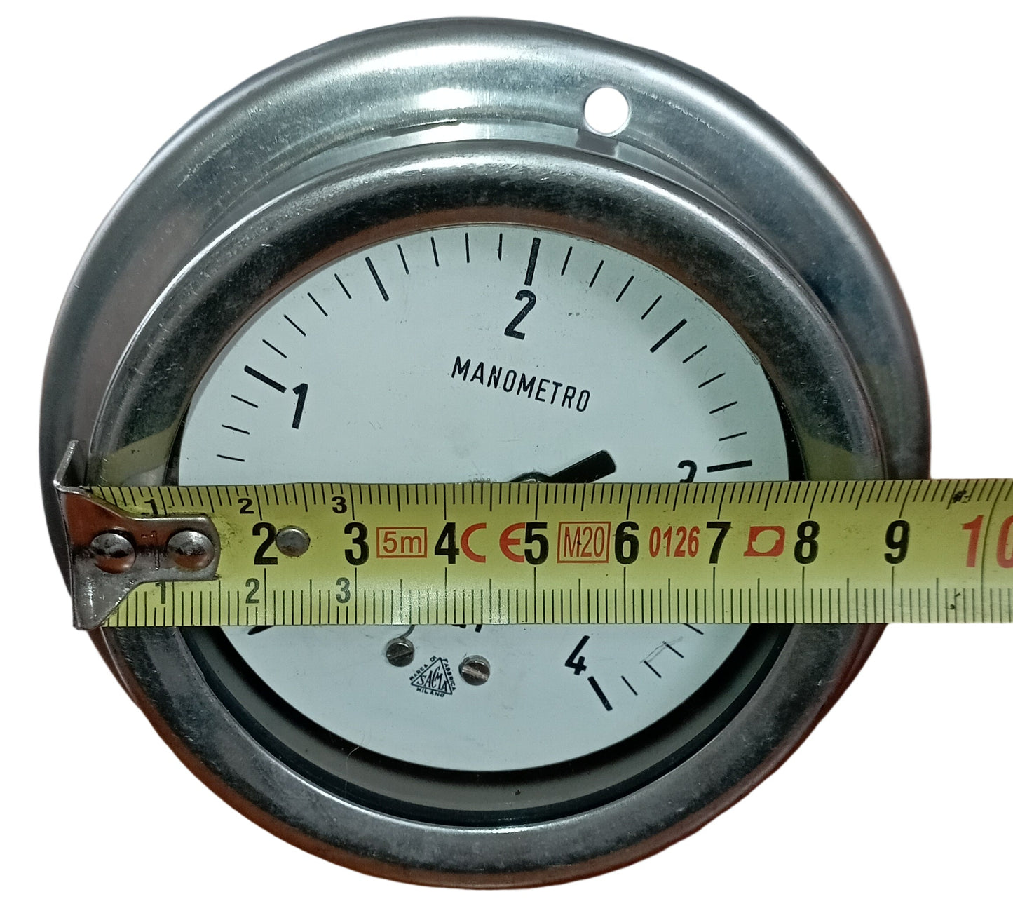 Manometro 0 4 Bar con attacco