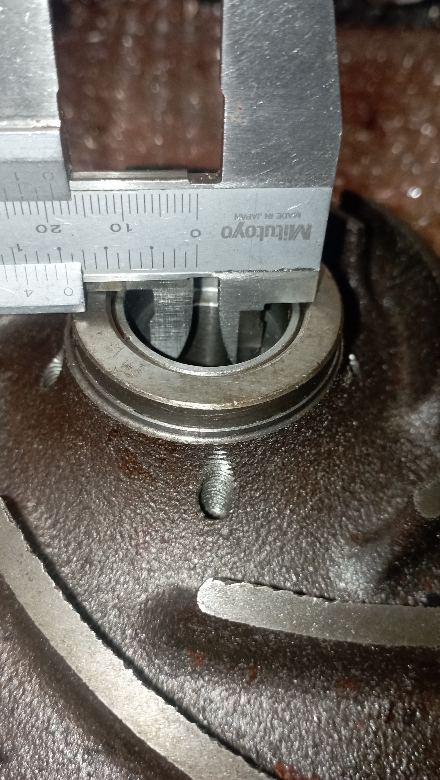 Girante in ghisa motori Isotta Fraschini