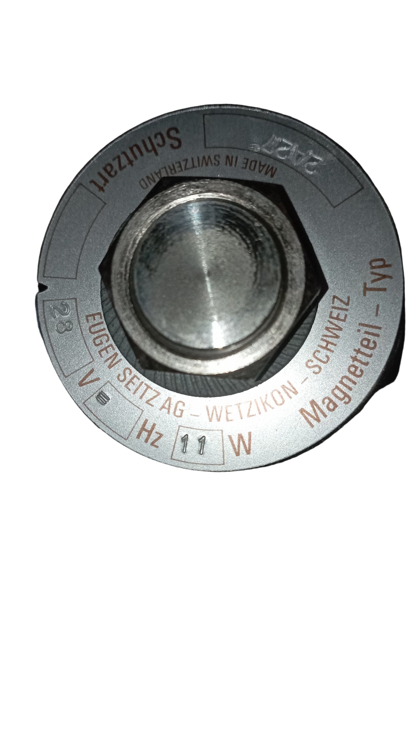 Valvola solenoide, elettrovalvola Eugen Seitz Tipo: UV 1032 UFD 04/41 con bobina 2A27