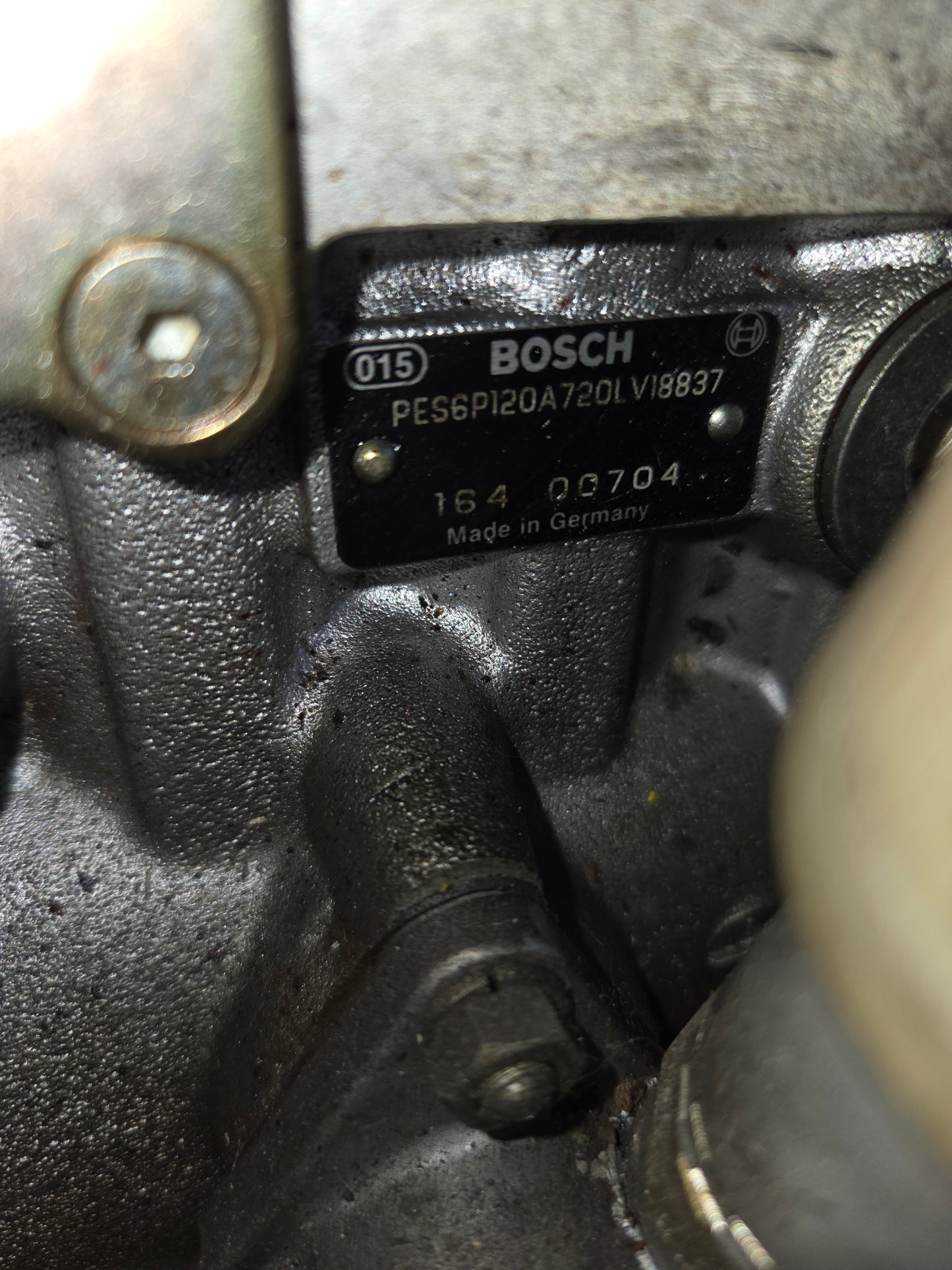 Pompa iniezione BOSCH PES6P120A720LV18837