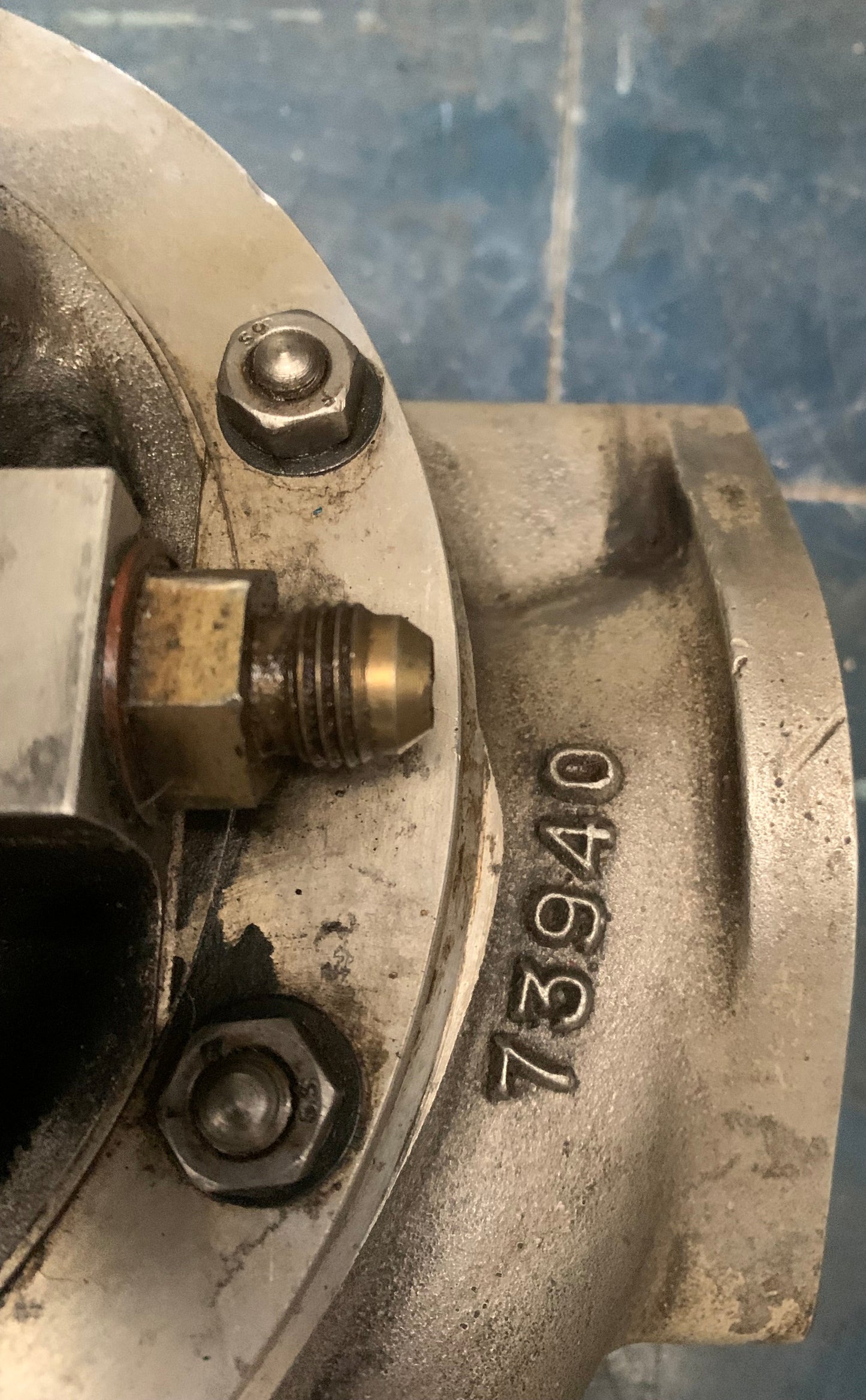 Pompa acqua motori Isotta Fraschini serie ID36