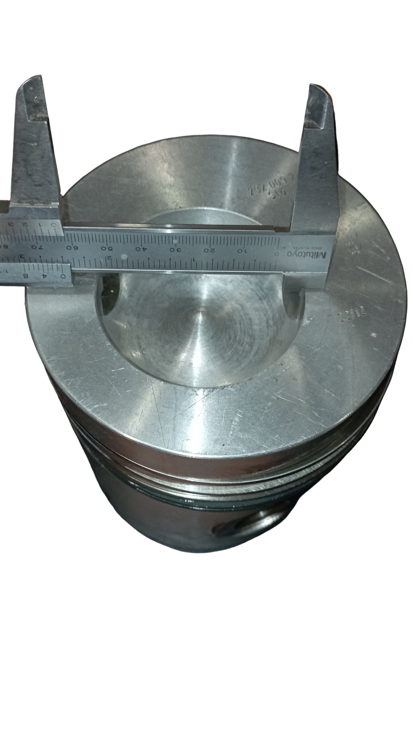 Pistone completo di 4 fasce e anelli seeger MWM