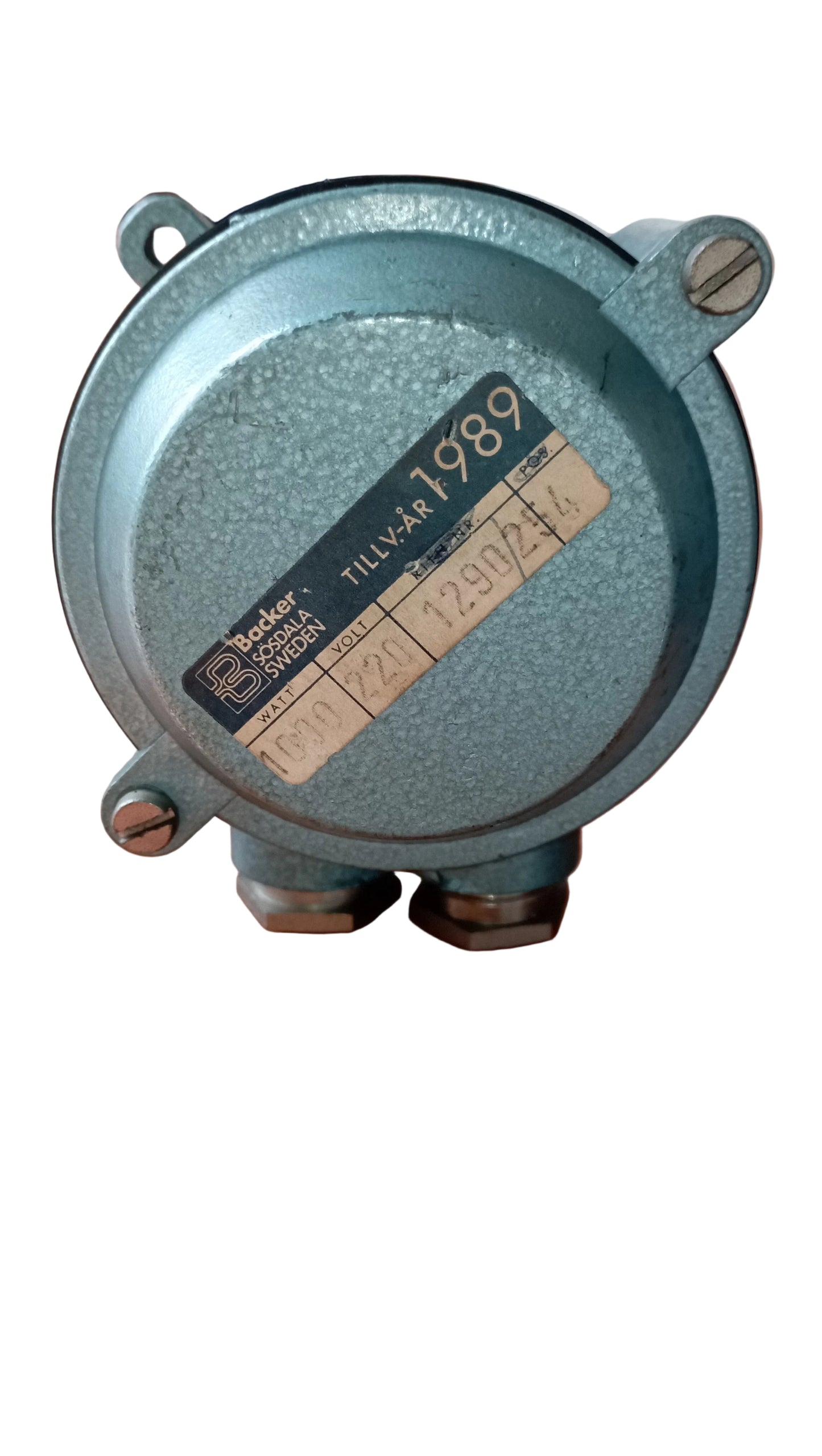 Termocoppia Backer Watt 1000 Volt 220
