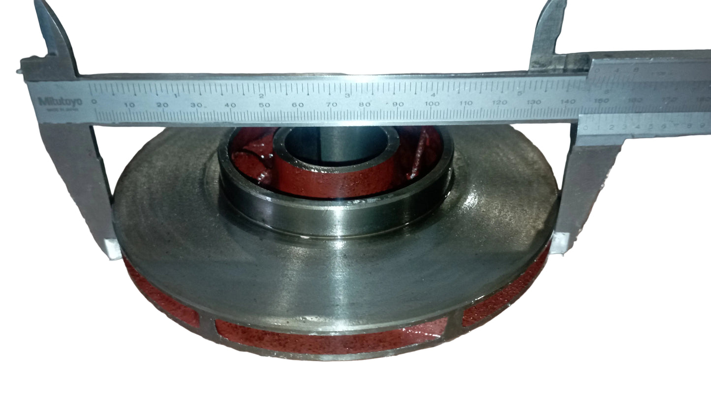 Girante in ghisa e acciaio per pompa acqua motori MWM, DEUTZ 2