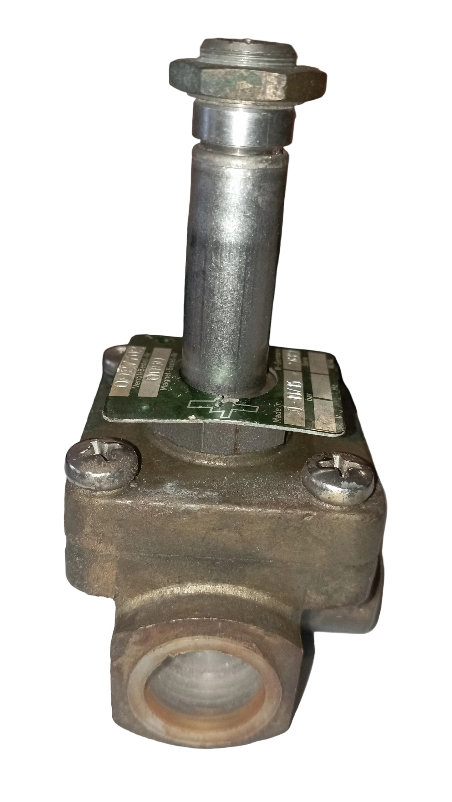 Elettrovalvola solenoide Buschjost  0927702 0-10/15 bar