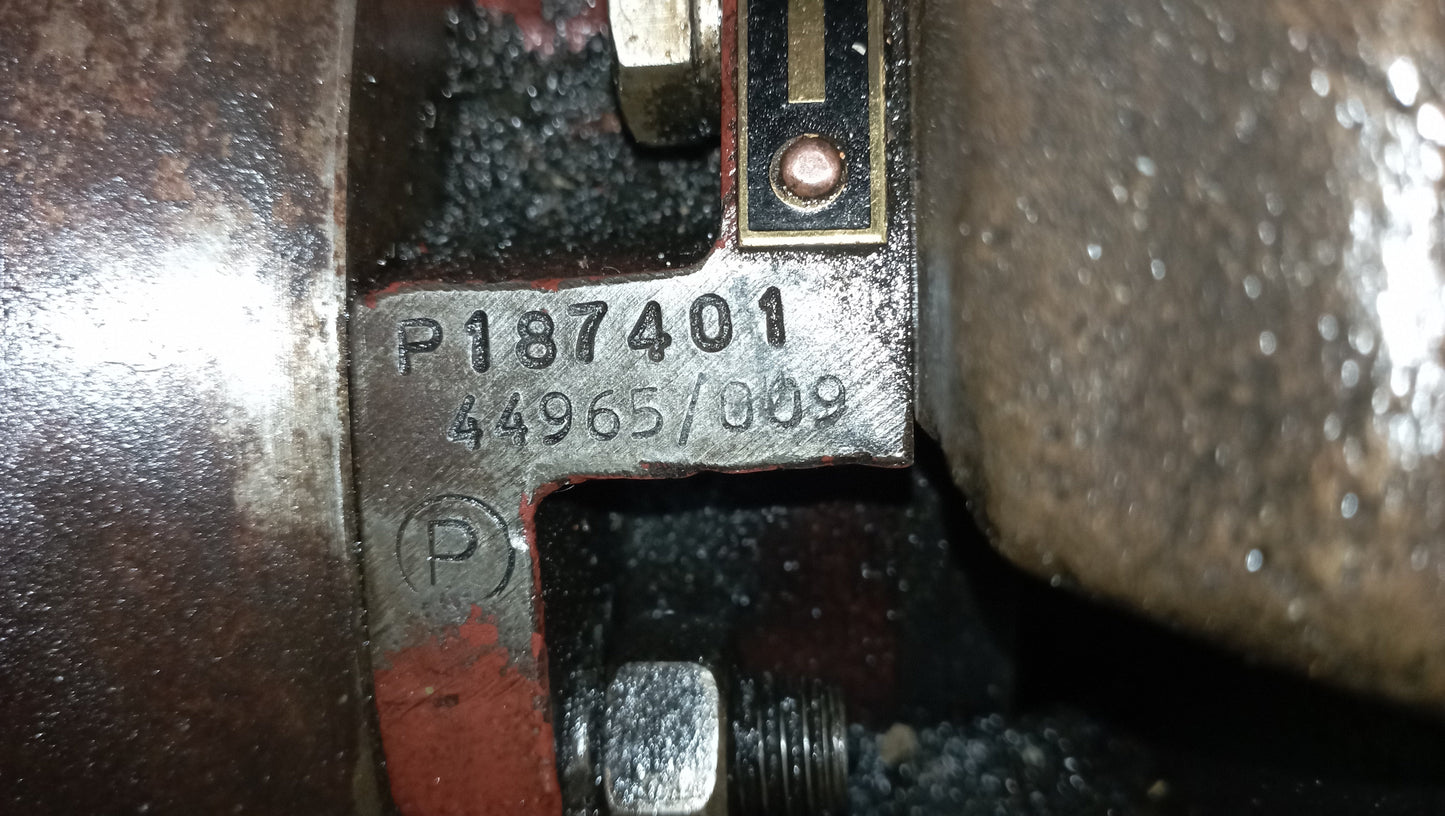 Pompa Gilkes 5 per motori Isotta Fraschini