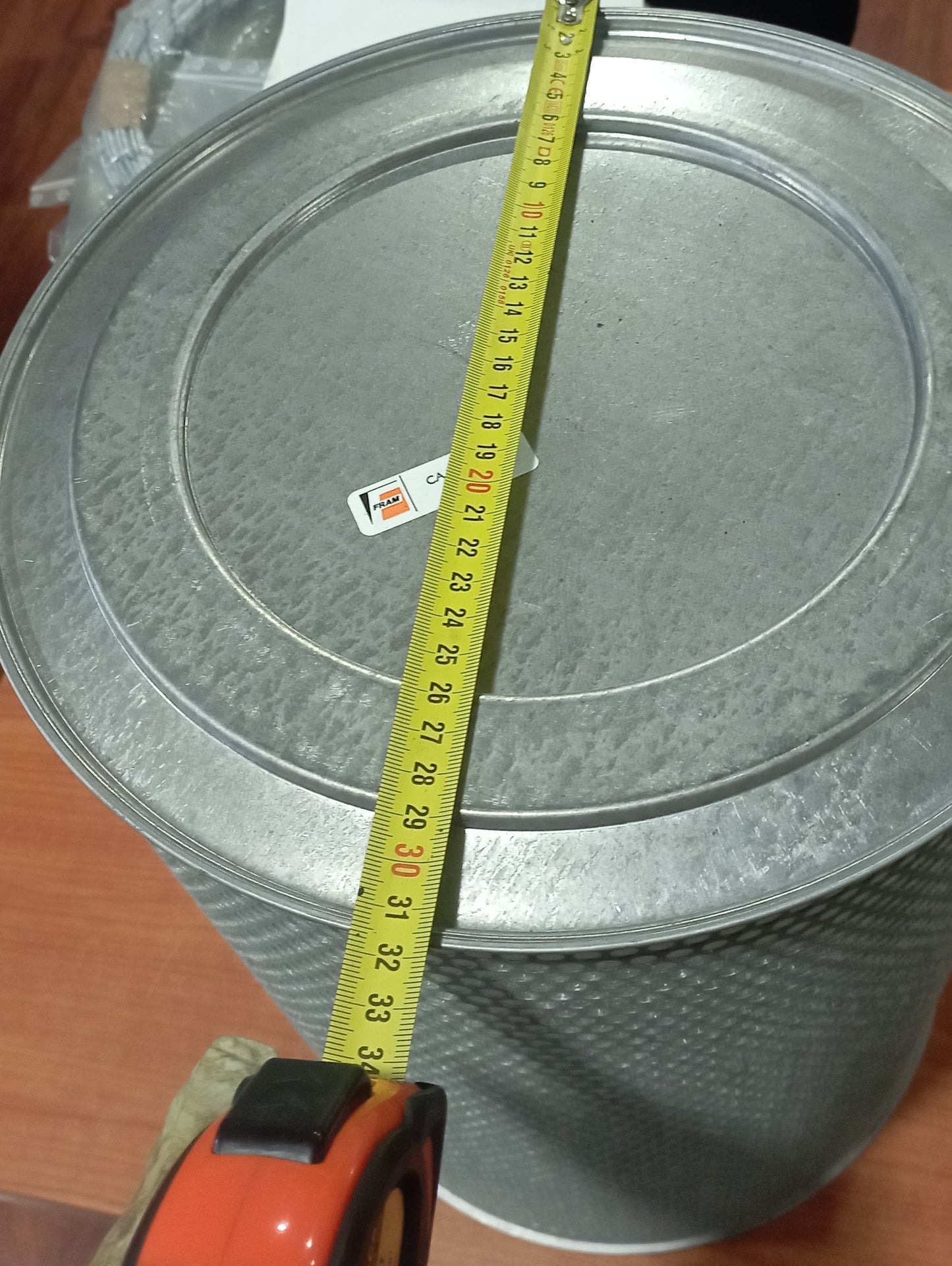 Filtro aria motore FRAM Extra Guard HD con estremità in metallo, di facile installazione con protezione avanzata del motore e prestazioni ottimali, CA250PLHD