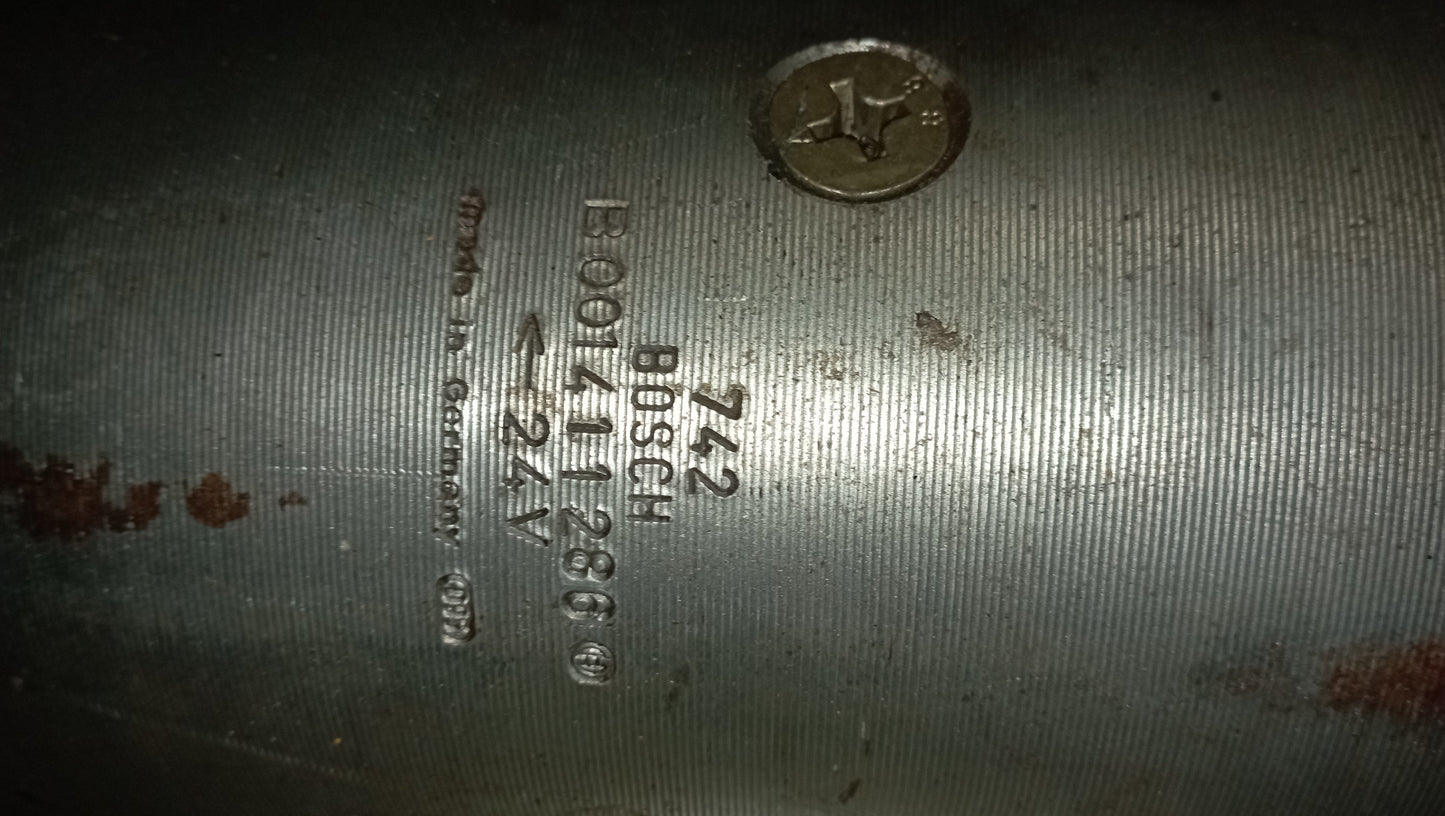 Motorino avviamento BOSCH 24V TIPO B001411286