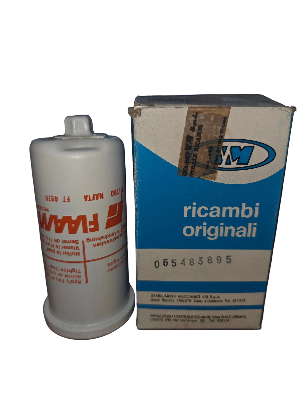 Filtro nafta per motore diesel VM codice 065483895