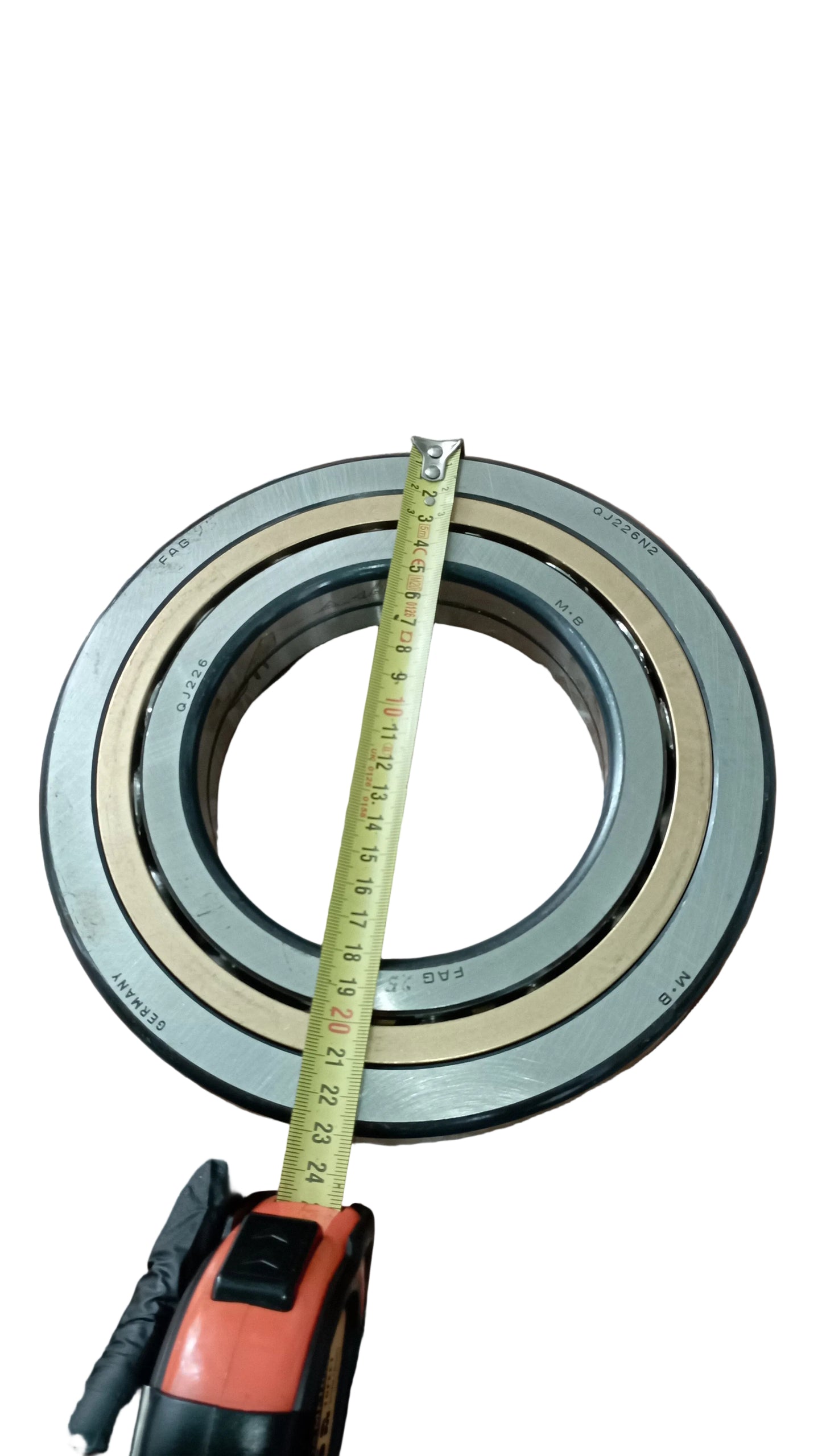 FAG Cuscinetto a quattro punti di contatto QJ226 N2MPA Ø interno 130 mm Ø esterno 230 mm Larghezza40 mm