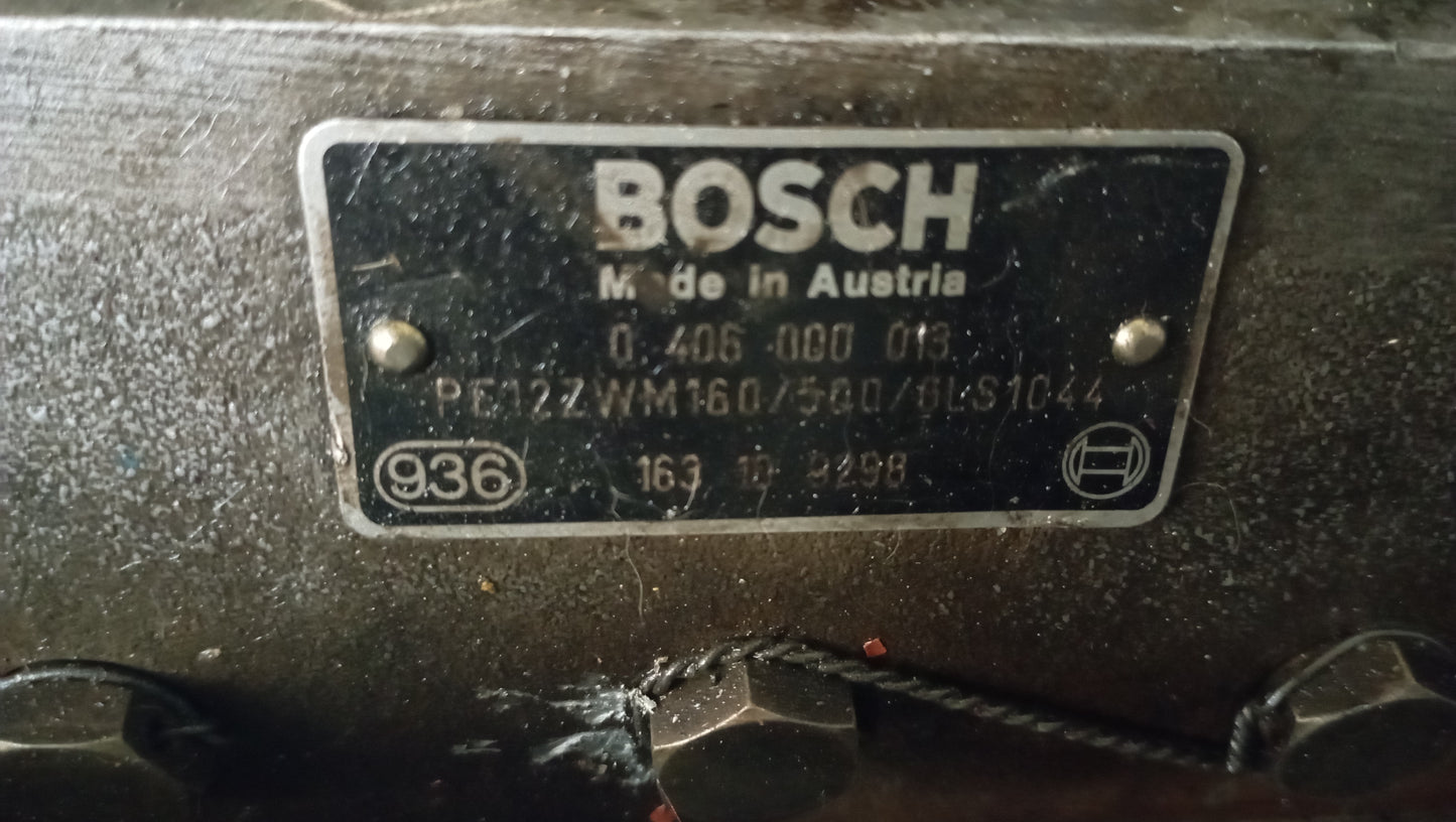 Pompa iniezione 12 pompanti BOSCH 0 406 000 013 NUOVA