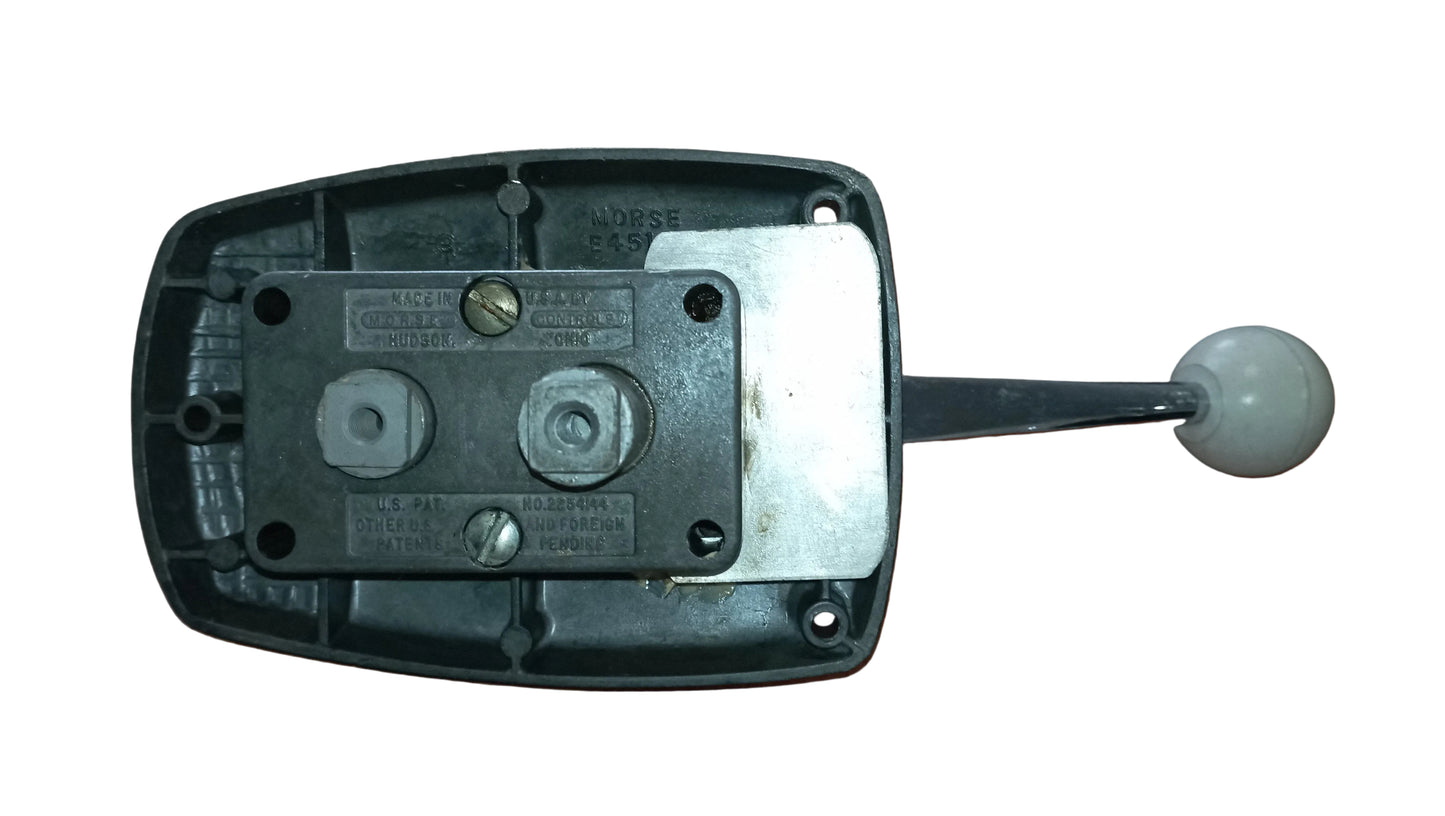 Leva di comando monoleva per motori marini vintage marchio MORSE 45145