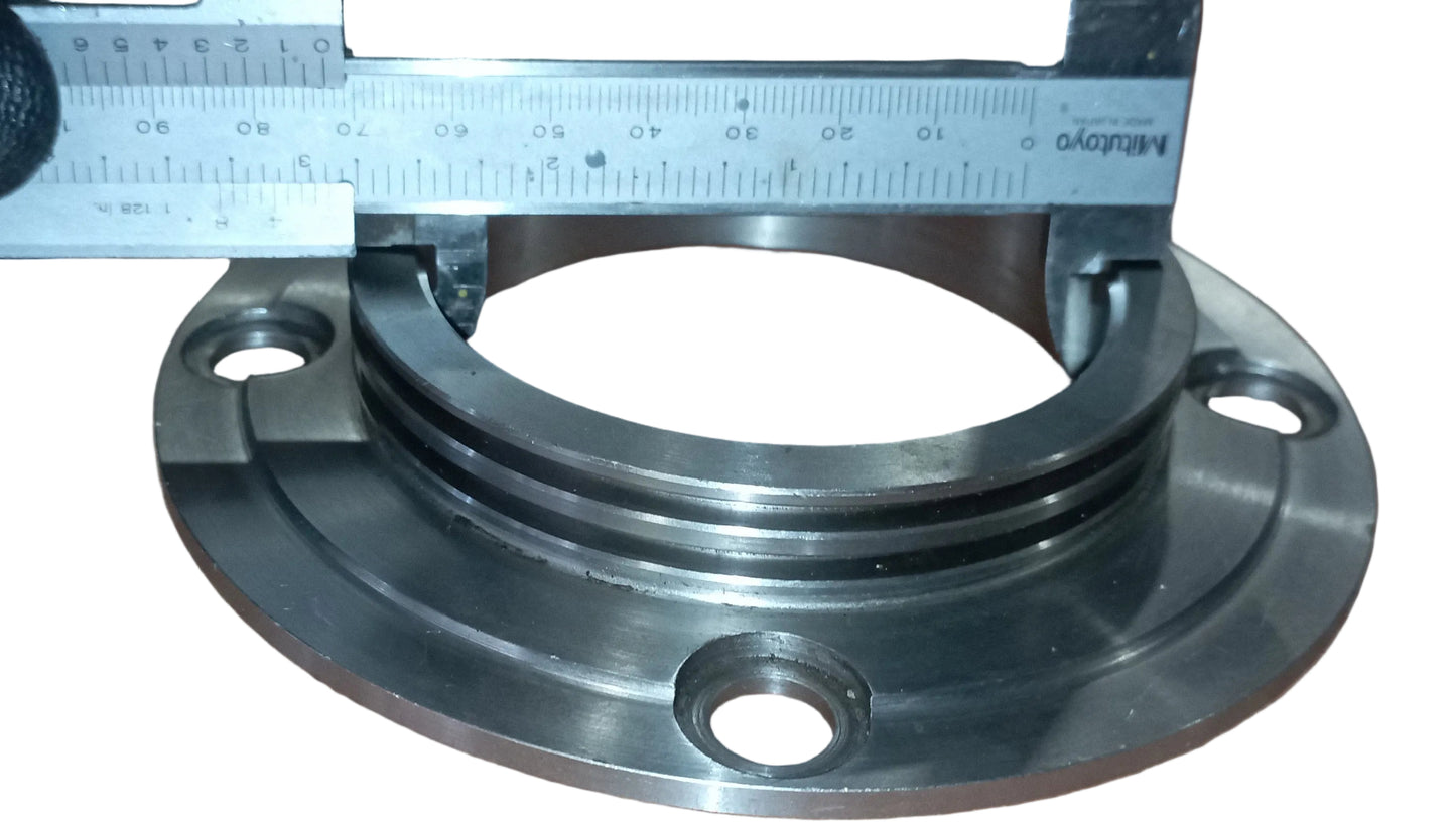 Flangia di accoppiamento in acciaio inox motori Isotta Fraschini