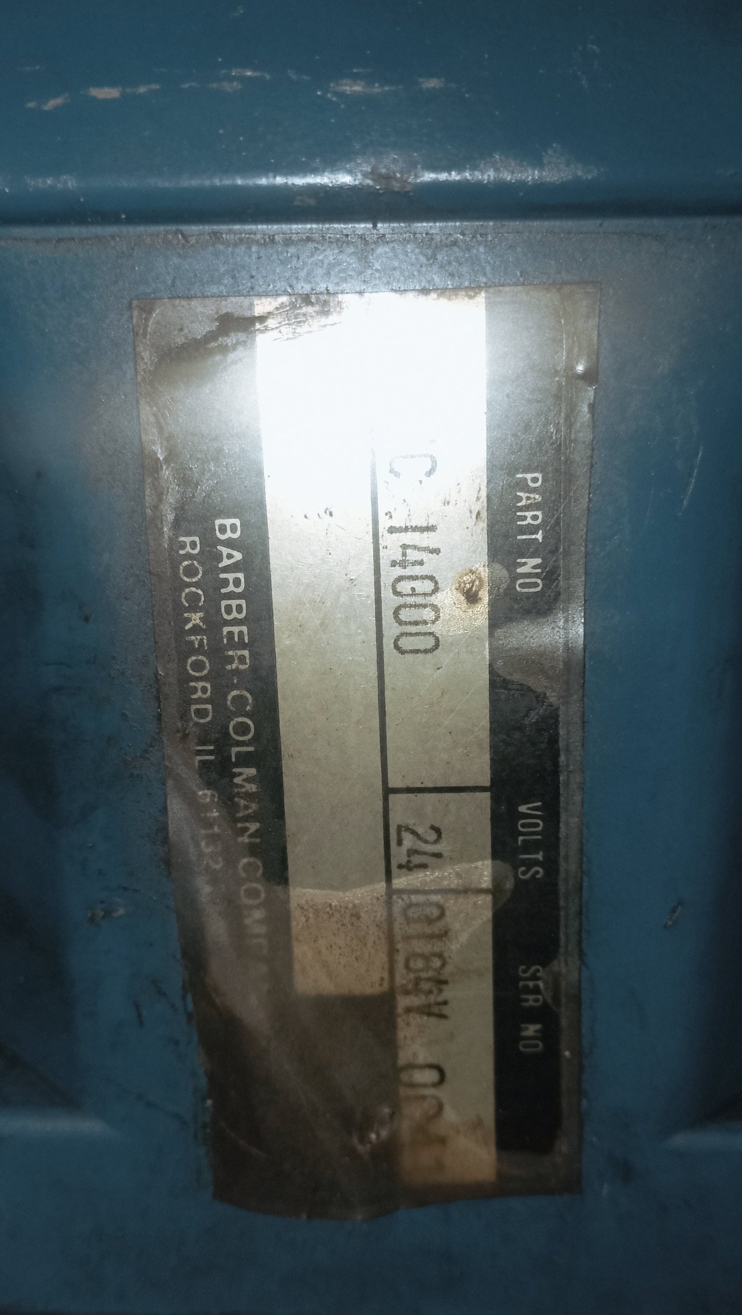 Attuatore di controllo turbina motore Barber-Colman DYNC-14000-000-0-24, Dyna Plus
