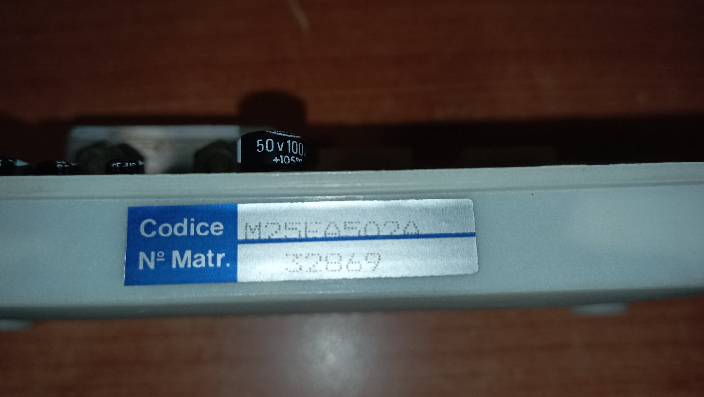 Scheda elettronica per Gruppi elettrogeni Ansaldo codice M25EA502A