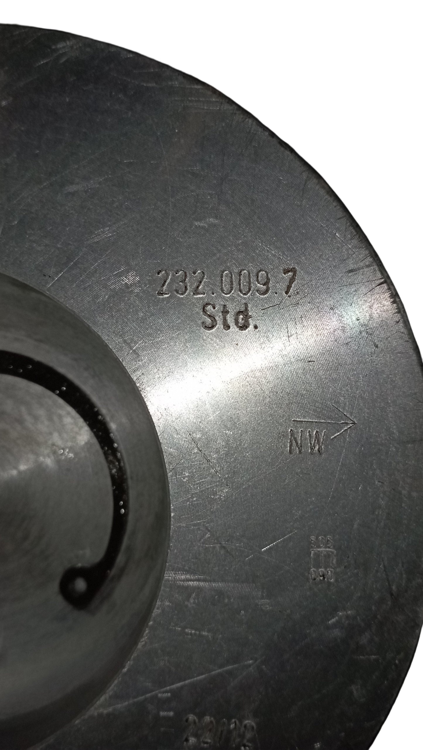 Pistone completo di 4 fasce e anelli seeger MWM