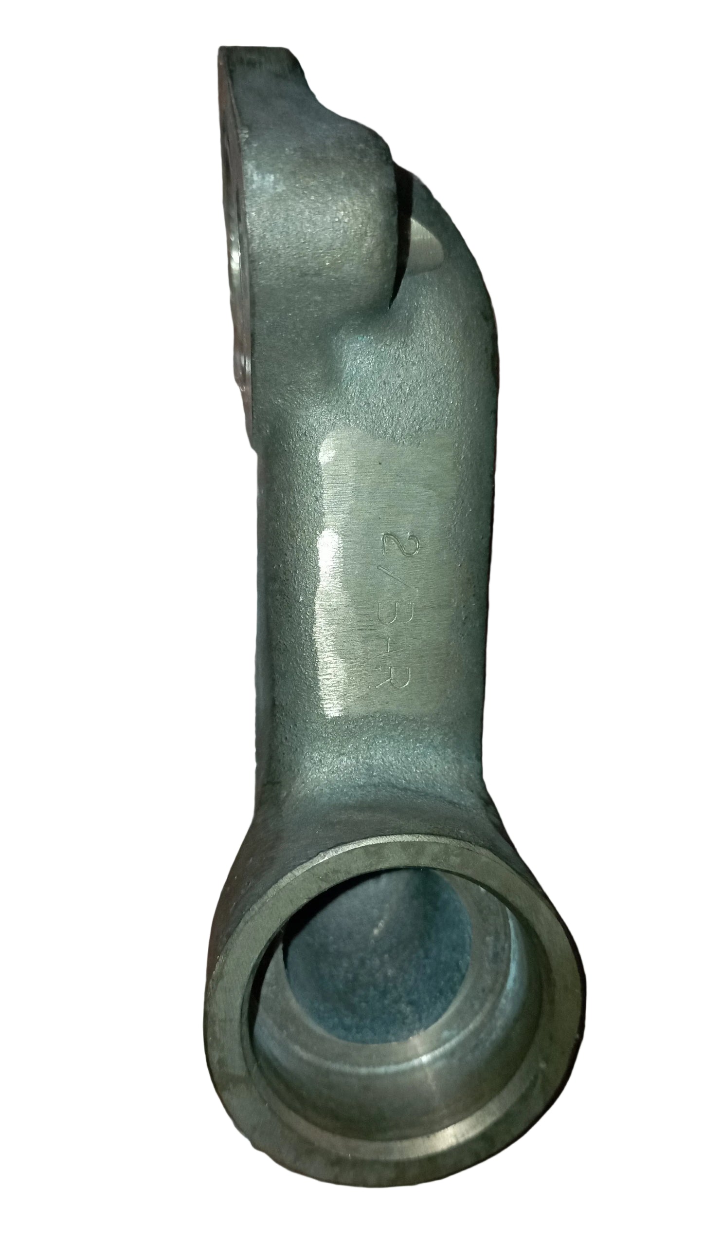 Gomito turbina DX V8T2 Motore Isotta Fraschini serie 1300 in bronzo