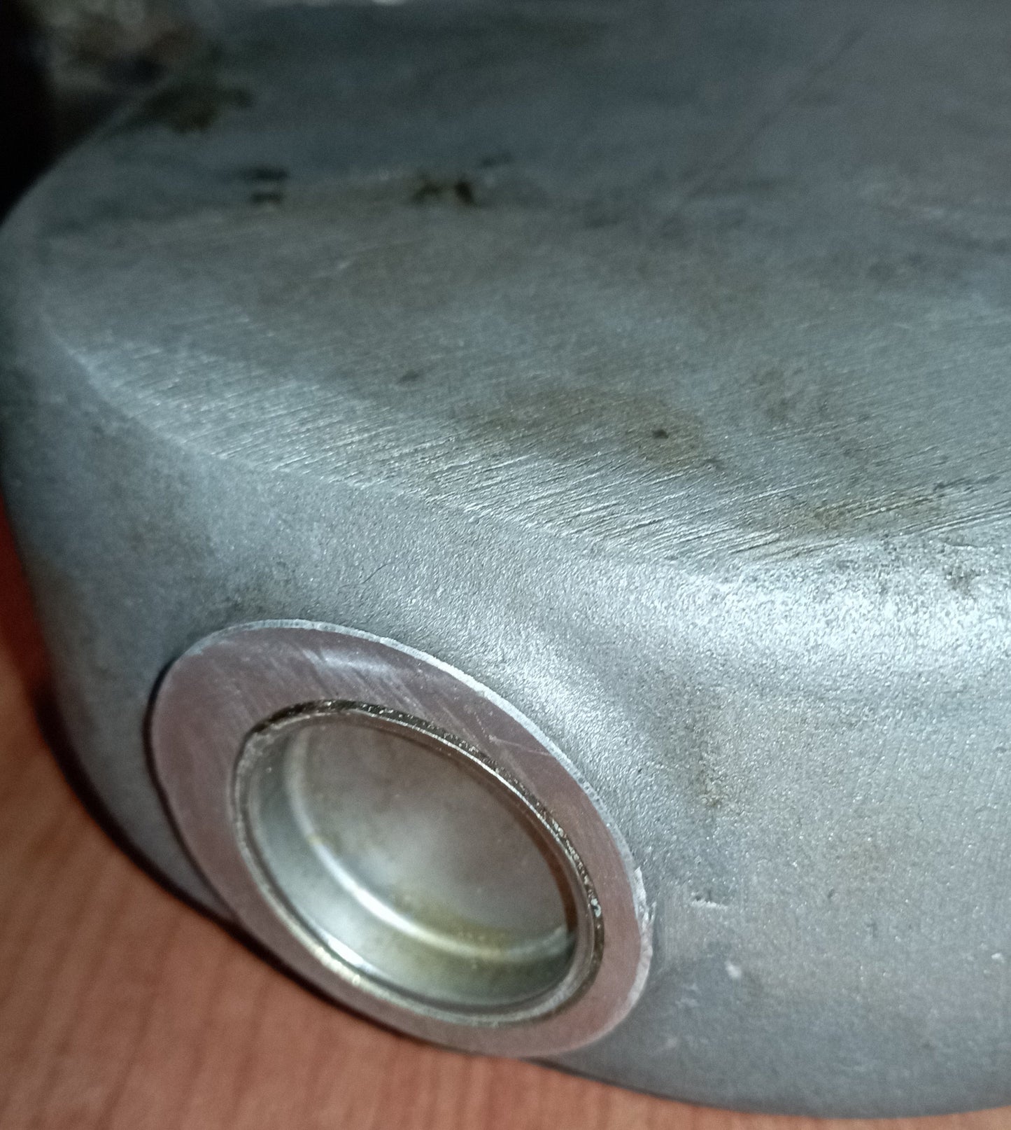 Tubo di collegamento fra collettore e turbo motori Isotta Fraschini serie 1300