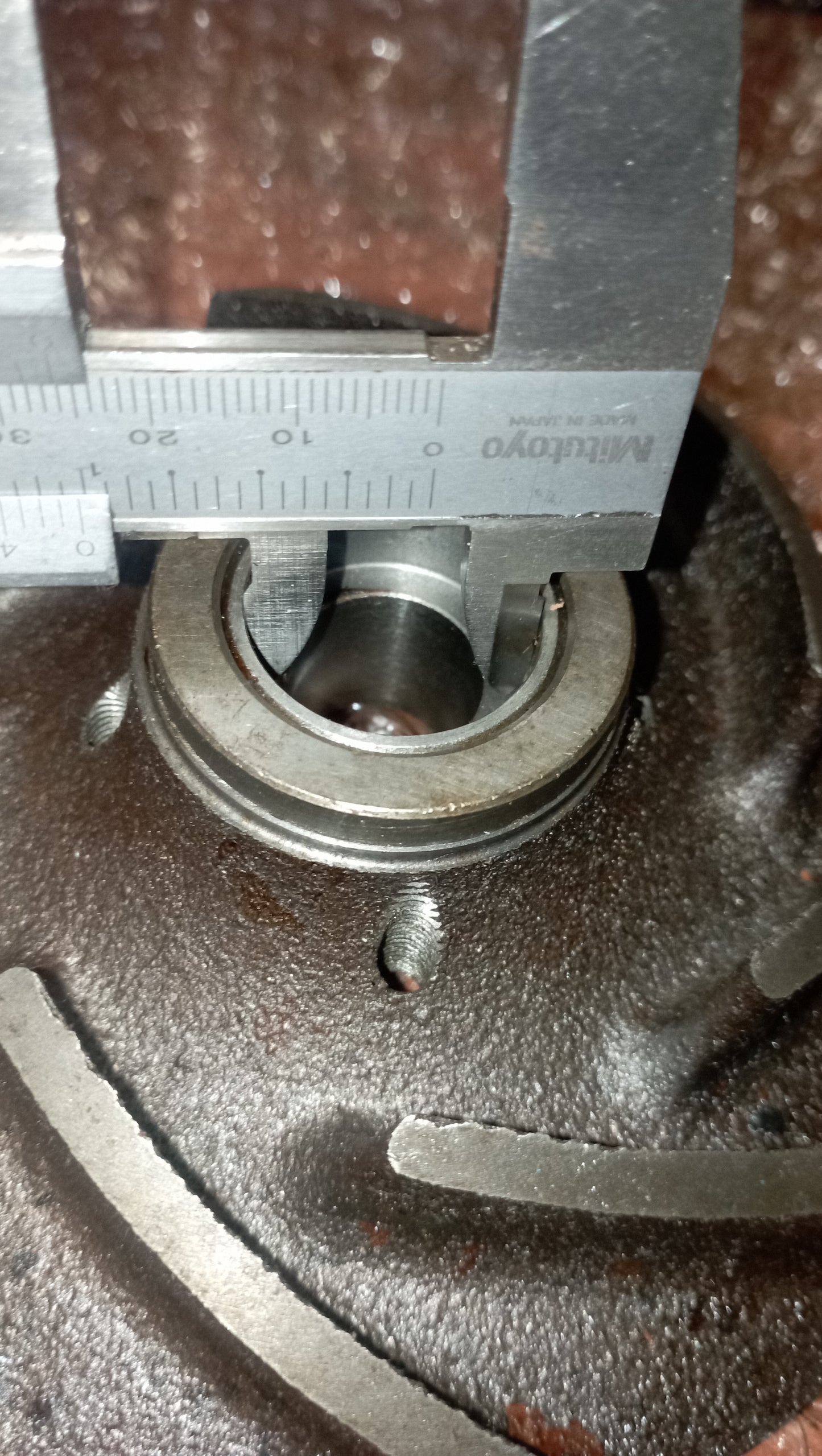 Girante in ghisa motori Isotta Fraschini