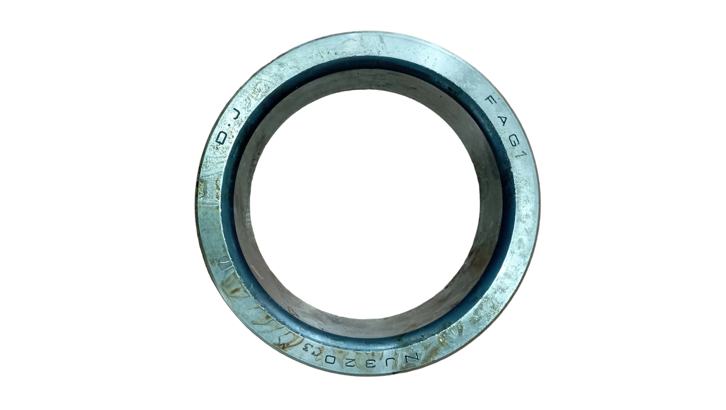 Cuscinetto a rulli cilindrici FAG NU320-E-XL-M1-C3, 1 file, Ø int. 100 mm ID, Ø est. 215 mm OD, guida larga 47 mm