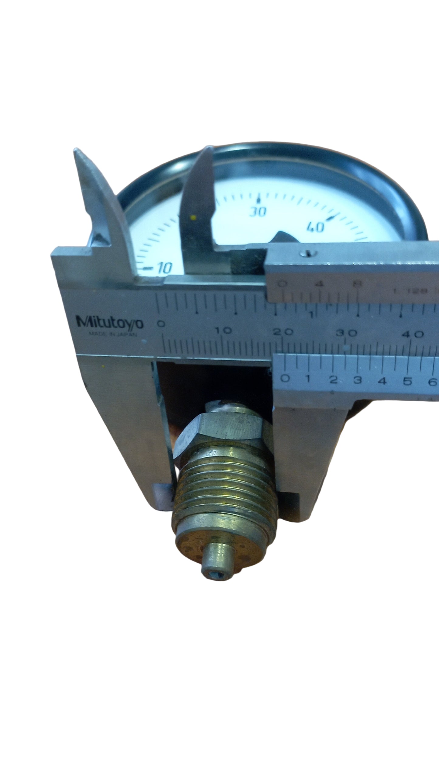 Manometro a molla WIKA, lega di rame