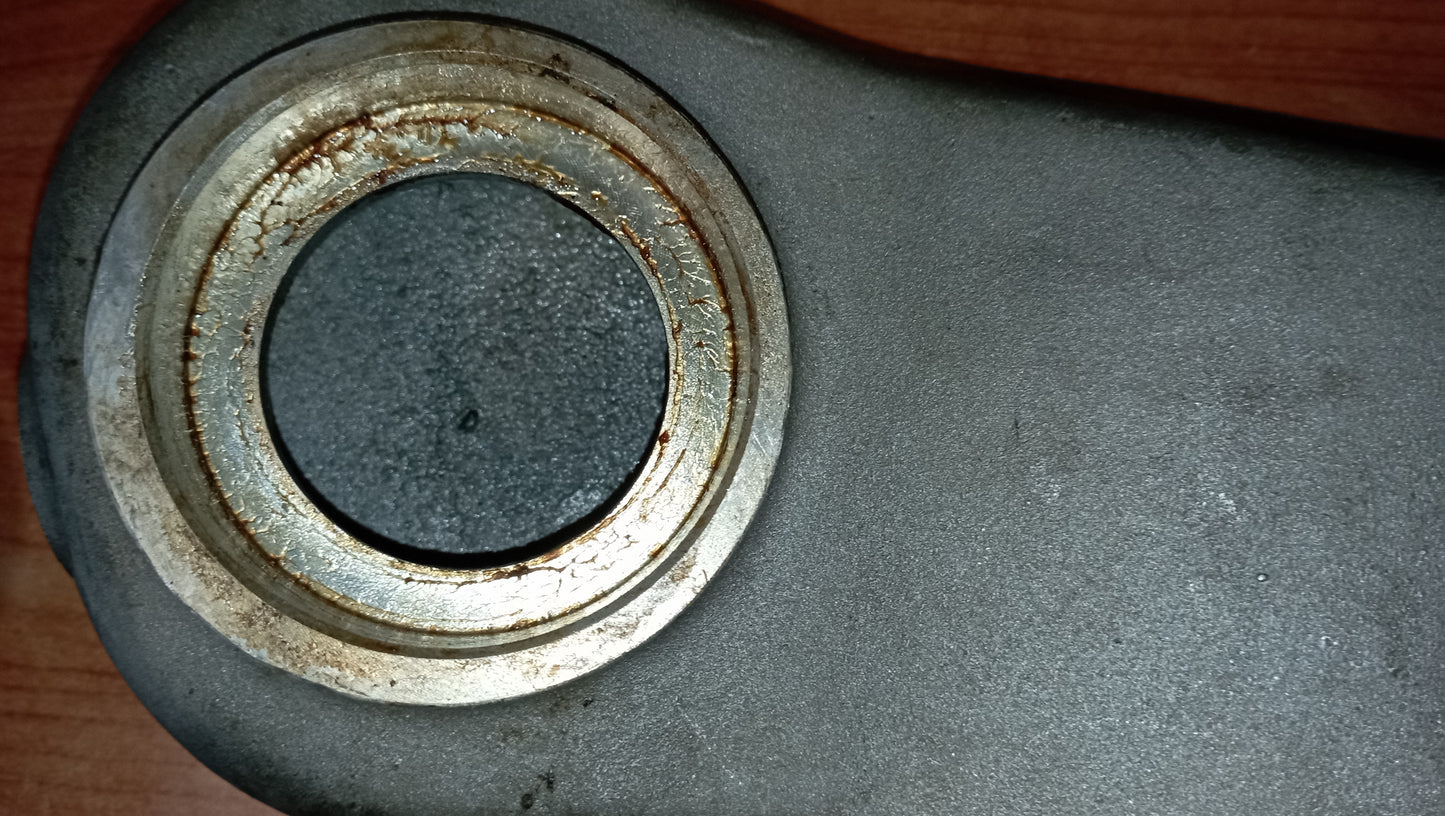 Tubo di collegamento fra collettore e turbo motori Isotta Fraschini serie 1300
