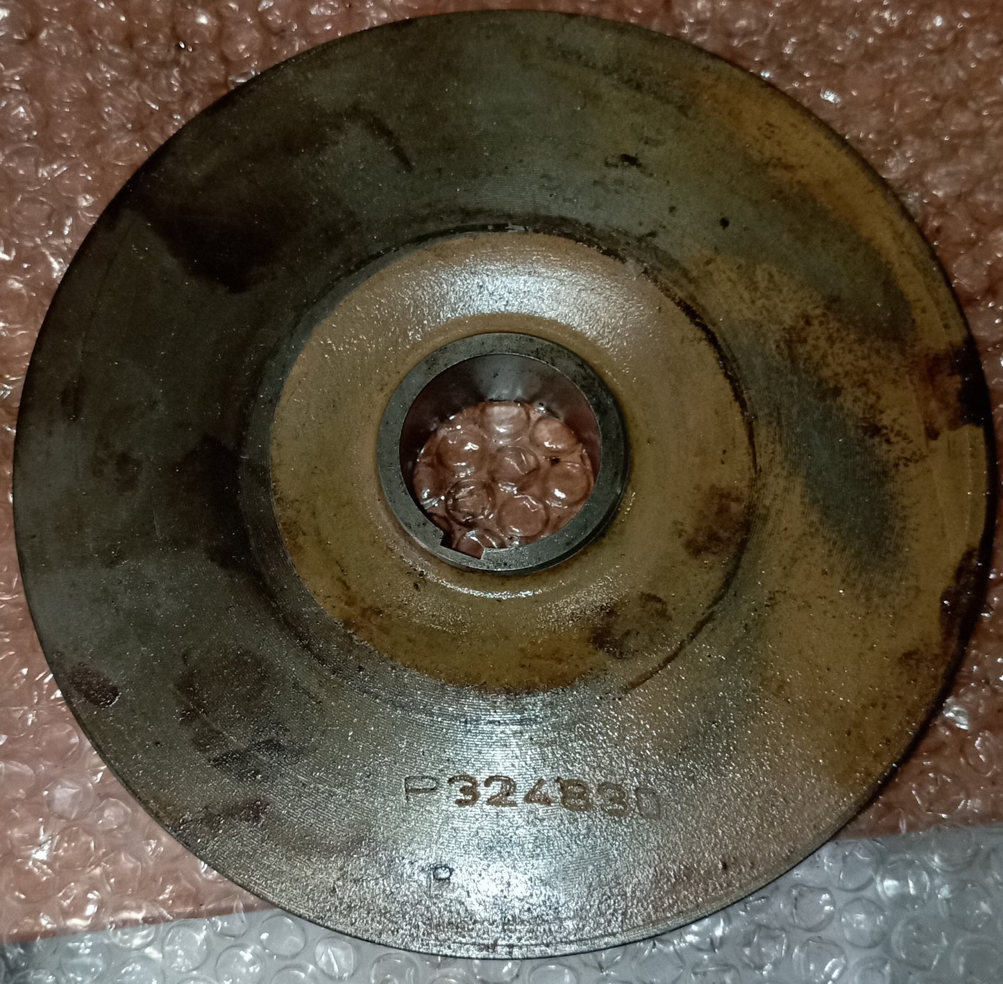 Girante in ghisa e acciaio per pompa acqua motori MWM, DEUTZ 4