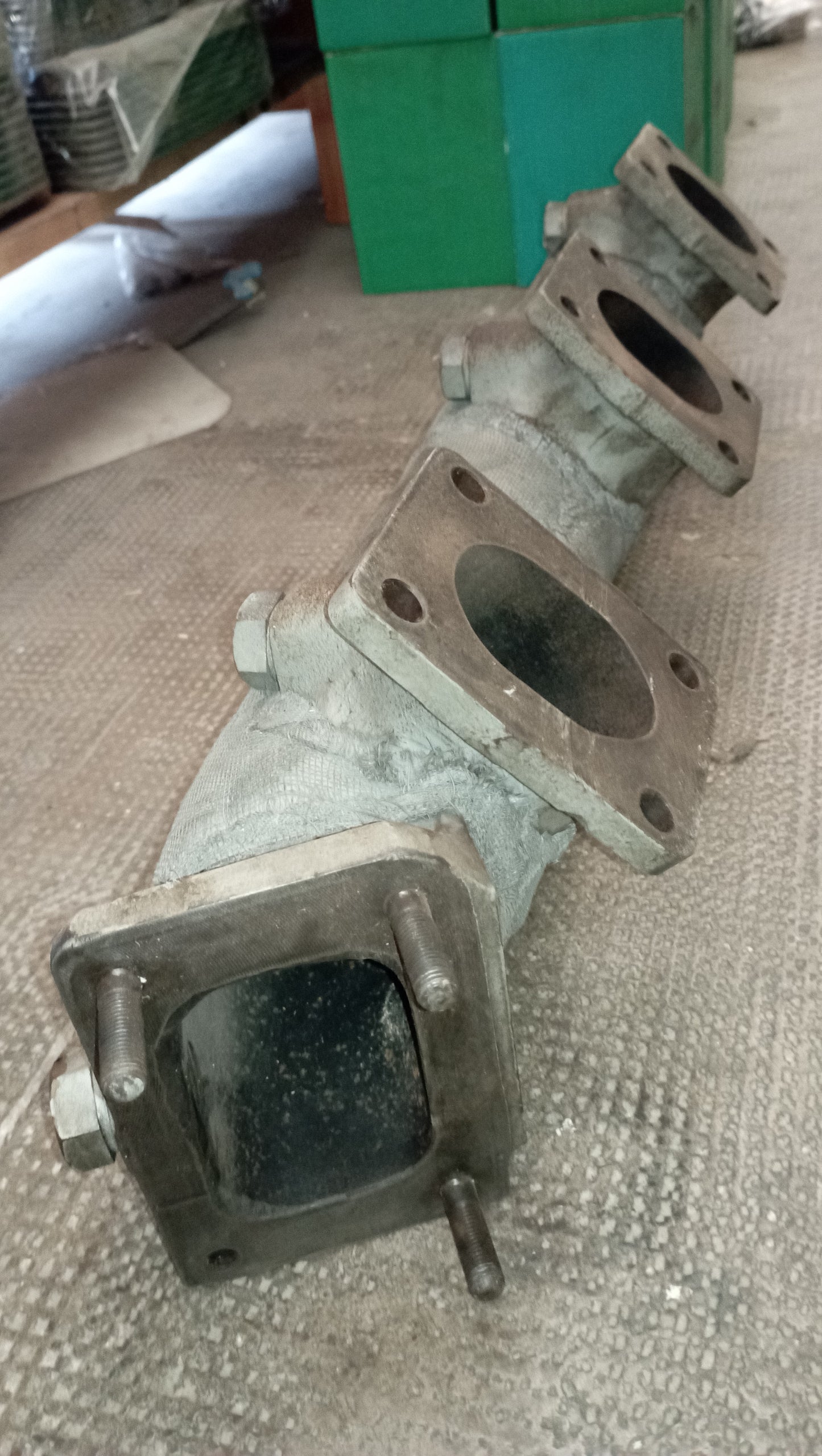 Collettore motori Isotta Fraschini serie ID36