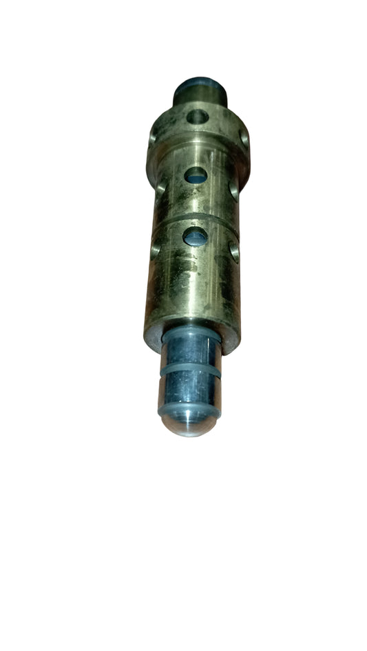 Accessorio distributore, pistoncino composto da camicia in bronzo forata e asta di scorrimento in acciaio inox per motori MWM
