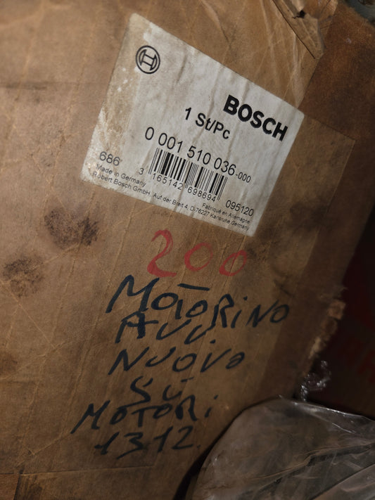 BOSCH 0 001 510 036 Motorino avviamento
24V, 9KW, N° denti: 11, 30, 50, 31(isol.), rechts, Ø 92 mm.   PER MOTORE ISOTTA FRASCHINI 1312