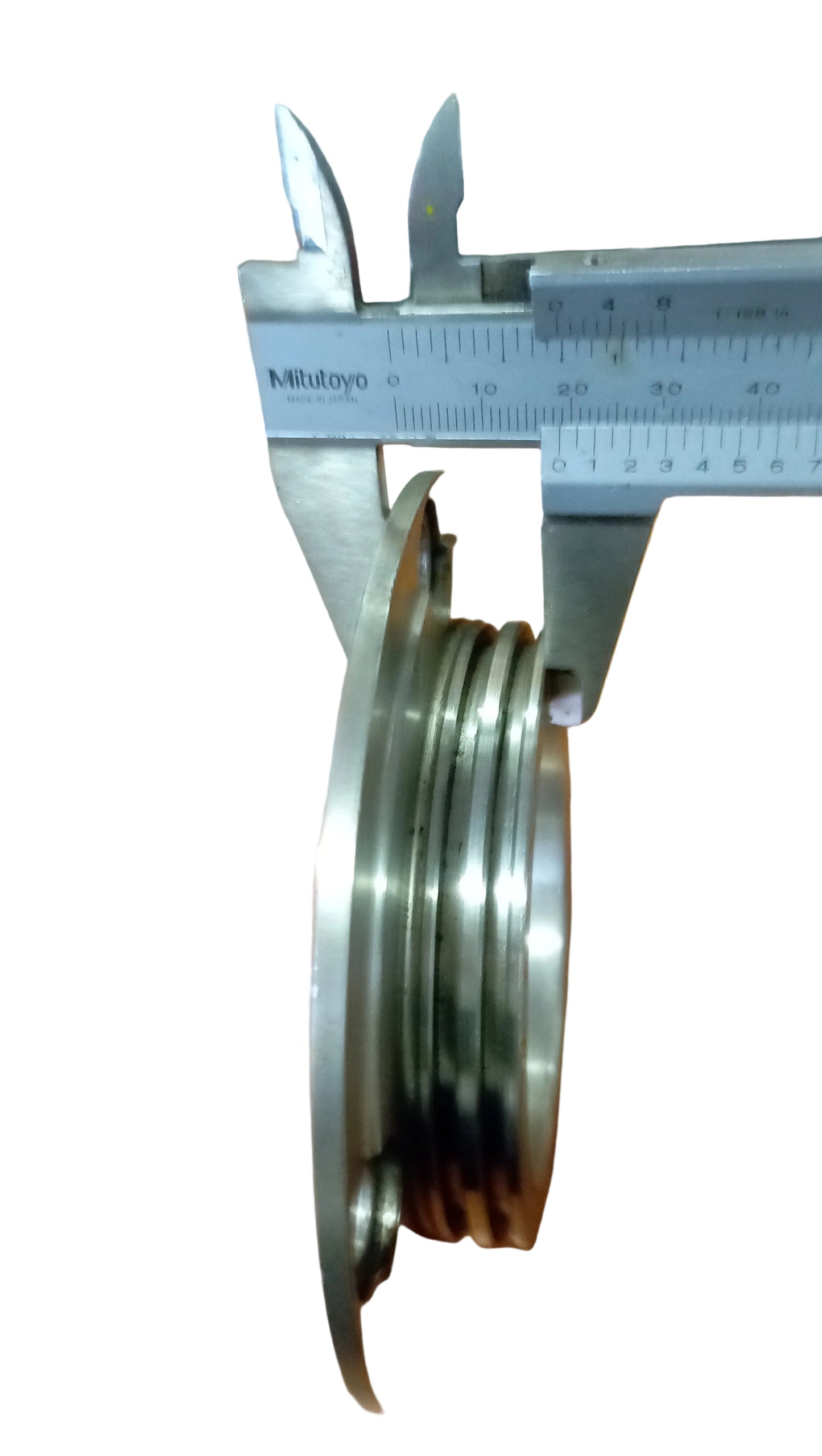 Flangia di accoppiamento in acciaio inox motori Isotta Fraschini