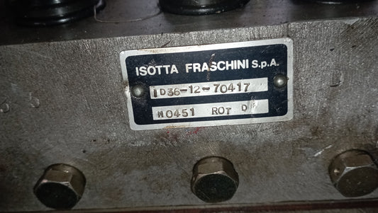 Pompa iniezione 12 pompanti per motori Isotta Fraschini ID36 NUOVA