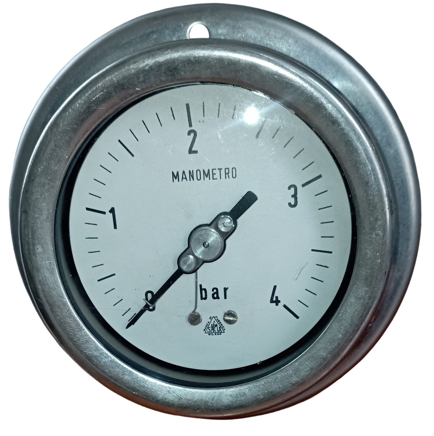 Manometro 0 4 Bar con attacco