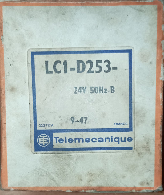 Contattore elettrico Telemecanique, modello LC1-D253