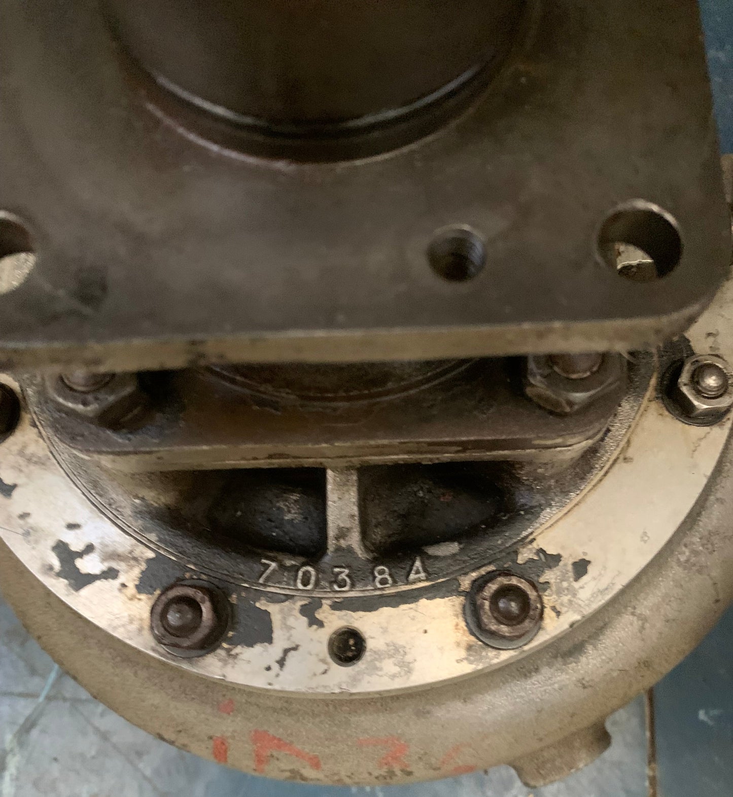 Pompa acqua motori Isotta Fraschini serie ID36