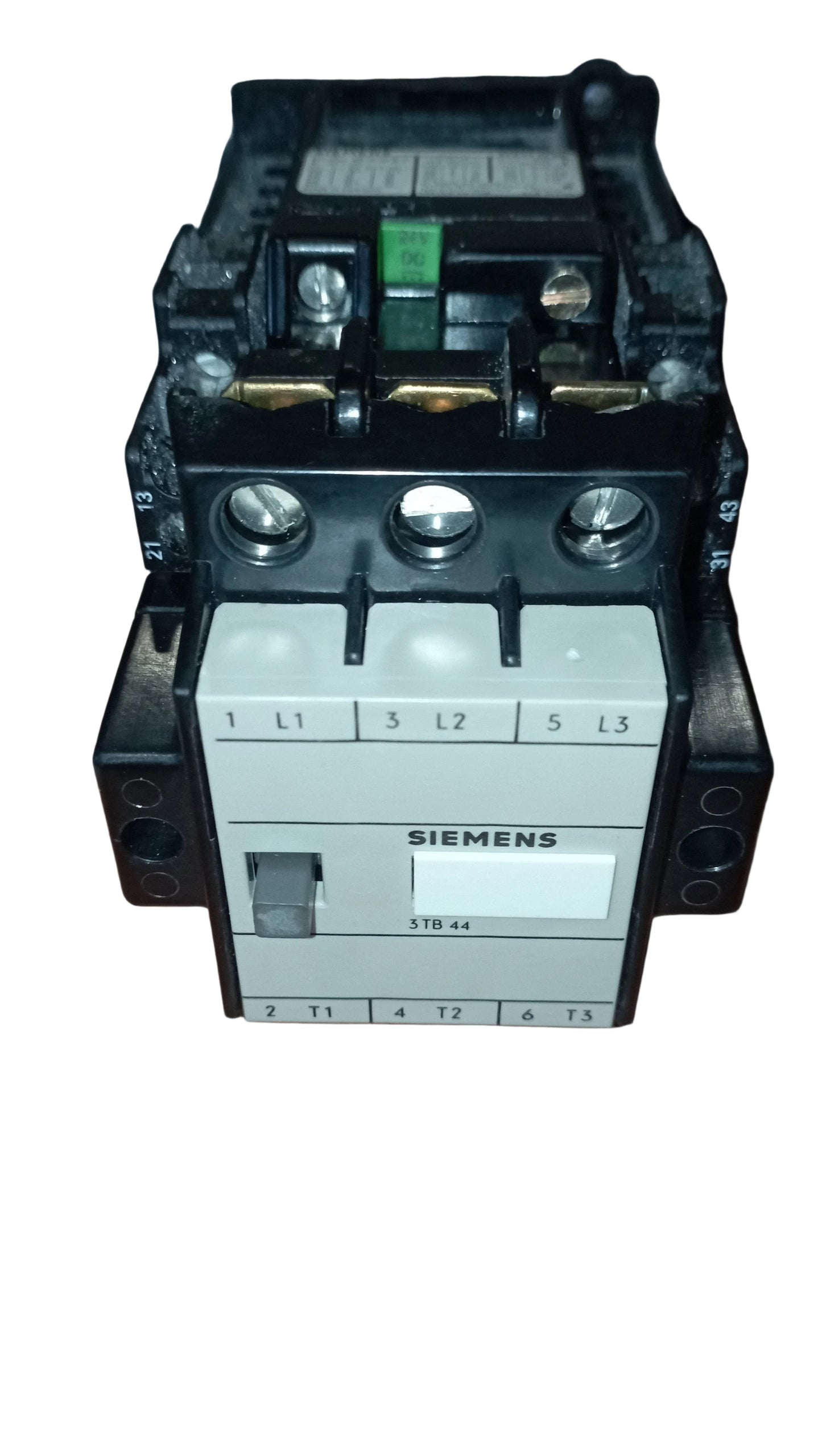 Contattore industriale SIEMENS 3TB4417-0B a 3 poli