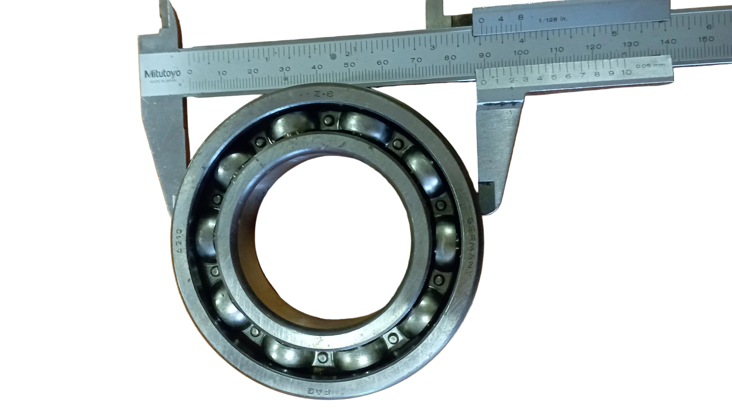 Cuscinetto radiale a sfere FAG 6210 Diametro esterno: 90 mm Larghezza: 20 mm Diametro interno: 50 mm

Cuscinetto a sfere