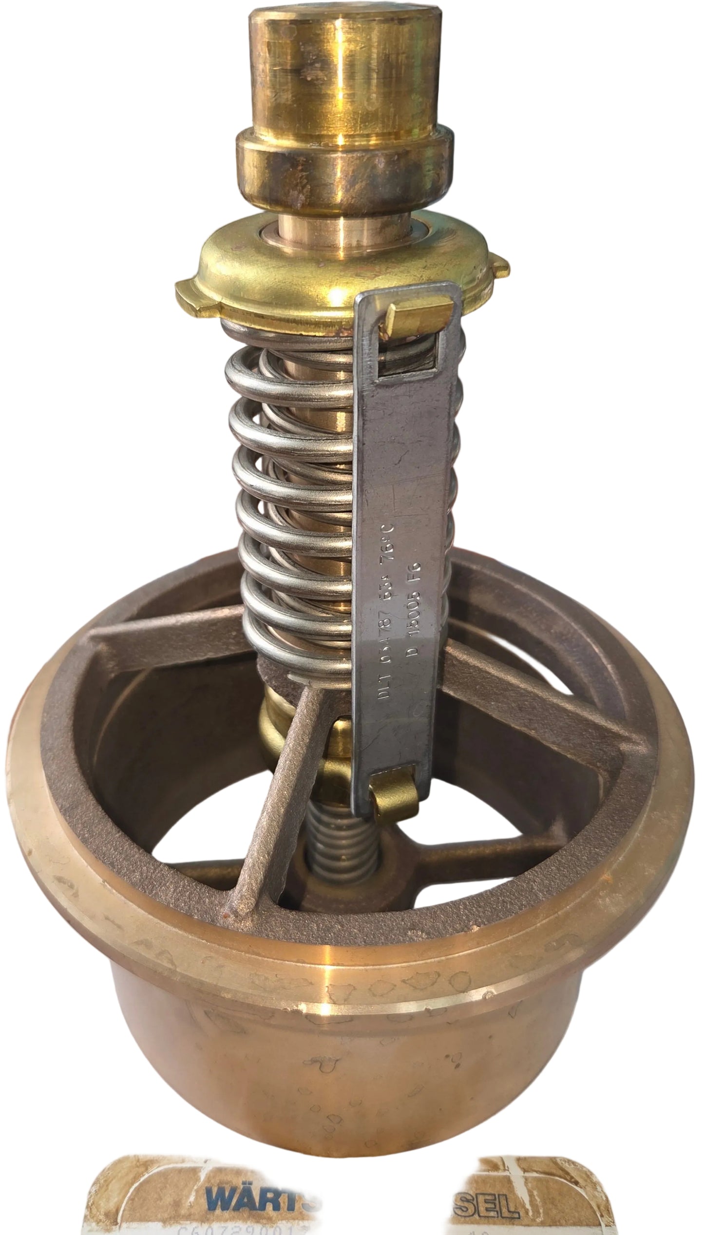 VALVOLA TERMOSTATICA ORIGINALE WARTSILA IN BRONZO DLT034787